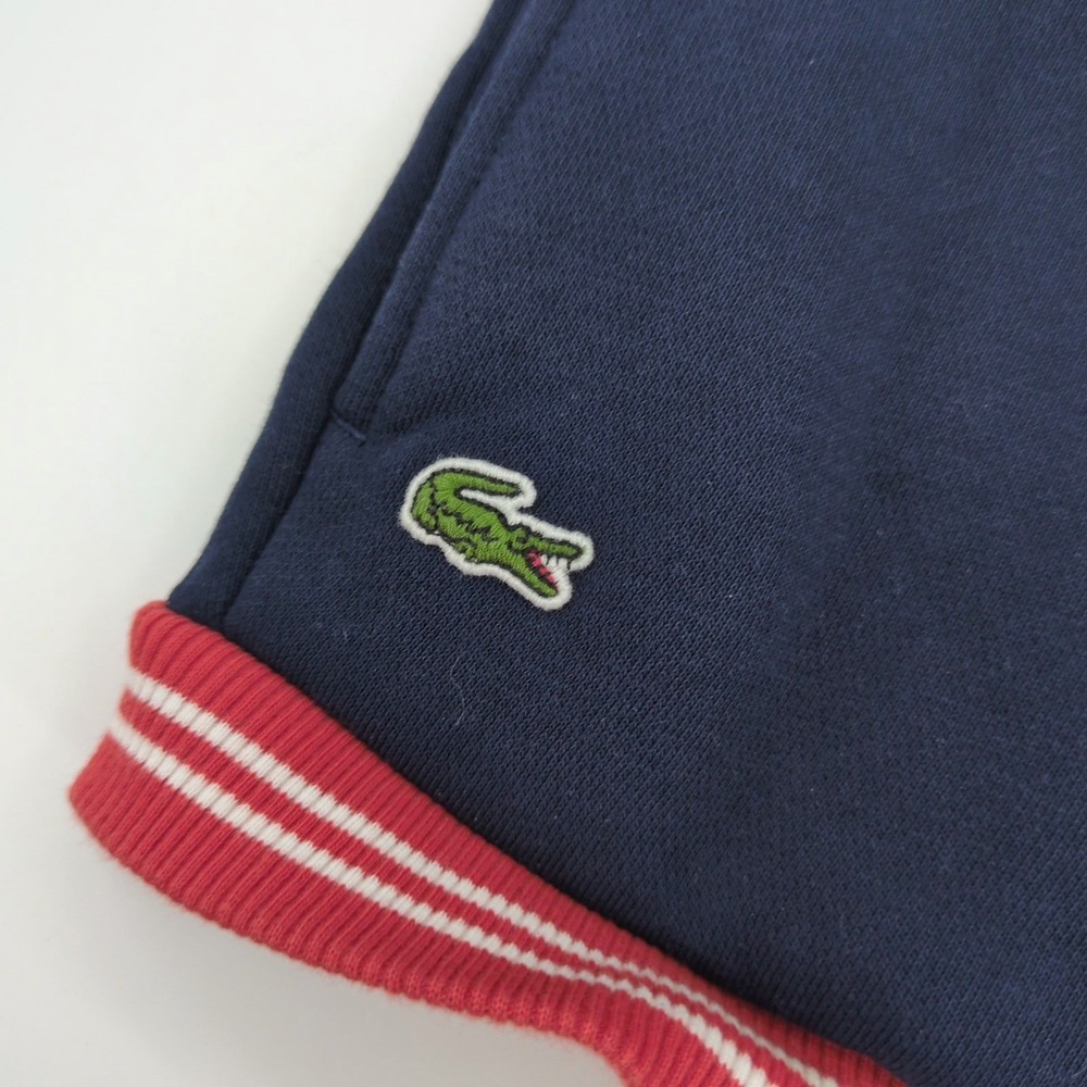 Lacoste x Keith Haring Kids Jacket Sz 3 Navy Blue Full Zip Varsity Bomber Heart - Picture 6 of 9